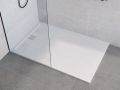 Receveur douche, caniveau, en rsine minrale - VENISE INOX 120