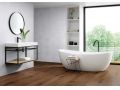 Baignoire lot, 1800 x 850 x 630 mm, en rsine minrale Solid Surface, de couleur mate - ARAL