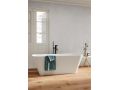 Baignoire lot, 1650 x 700 x 580 mm, en rsine minrale Solid Surface, de couleur mate - HURON