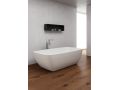 Baignoire lot, 1900 x 1000 x 530 mm, en rsine minrale Solid Surface, de couleur mate - MALAWI