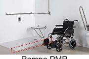 Handleuning voor mensen met beperkte mobiliteit, voor extra platte douchebak *