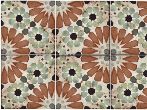 Loft floor Sylvania 20 x 20 cm - Vloer- en wandtegels, matte verouderde afwerking