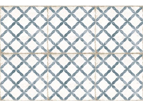 Grafton Dorset Blue 20 x 20 cm - Carrelage sol et mur, finition vieilli mate