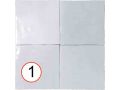 Manara Clay 10x10 cm - carrelage mural, au style Zellige.
