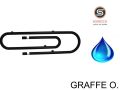 S�che serviette design, eau chaude - GRAFFE Horizontal  HYDRO