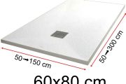 Receveurs de douche - 60 x 80 cm - LISA