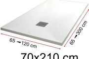 Receveurs de douche - 70 x 210 cm - VULCANO