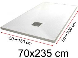 Receveurs de douche - 70 x 235 cm - LISA