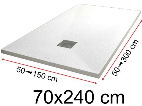 Receveurs de douche - 70 x 240 cm - LISA