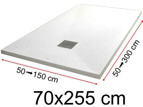 Receveurs de douche - 70 x 255 cm - LISA