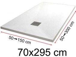 Receveurs de douche - 70 x 295 cm - LISA
