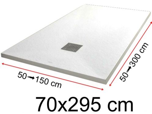 Receveurs de douche - 70 x 295 cm - LISA