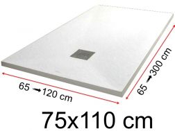 Receveurs de douche - 75 x 110 cm - VULCANO