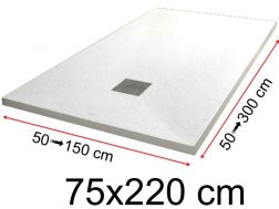 Receveurs de douche - 75 x 220 cm - LISA