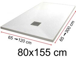 Receveurs de douche - 80 x 155 cm - VULCANO