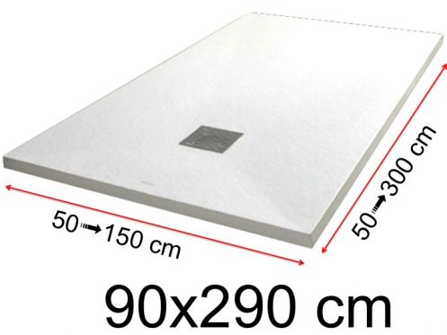 Receveurs de douche - 90 x 290 cm - LISA