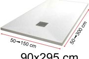 Receveurs de douche - 90 x 295 cm - LISA