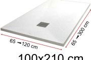 Receveurs de douche - 100 x 210 cm - VULCANO