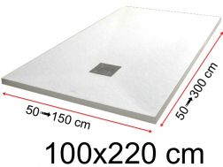 Receveurs de douche - 100 x 220 cm - LISA