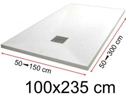 Receveurs de douche - 100 x 235 cm - LISA