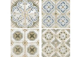 FS PORTO 45x45 - Carrelage à l'aspect ancien.