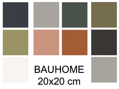 BAUHOME 20x20 cm - Carrelage, aspect carreaux de ciment