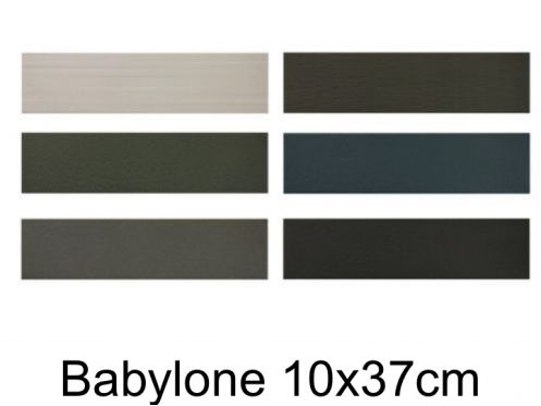 Babylone 9,2 x 36,8 cm - Carrelage sol, design, finition mate