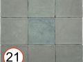 ATELIER 10x10 cm - carrelage mural, au style Zellige.