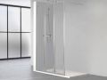StaÅ‚a Å›ciana, czarny profil aluminiowy - ATELIER ALU 2003