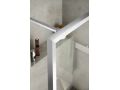 Parawan prysznicowy, profil aluminiowy czarny - stała podłoga / sufit - ATELIER FN 2015