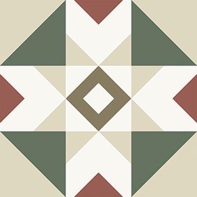 kompas Lex 20x20 cm - Carrelage, aspect carreaux de ciment