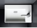 Design håndvask, 25 x 36 cm, tryk til højre - NEW FLUSH 2