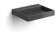 Lavabo, 50 x 42 cm, en céramique anthracite mate - WASH ME 50