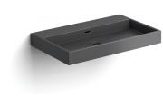 Lavabo, 70 x 42 cm, en céramique anthracite mate - WASH ME 70