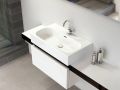 Lavabo 70 x 42 cm, en cramique blanc - MATCH ME 70