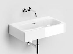 Lavabo 45 x 32 cm, sans percement robinetterie - MINI MATCH ME