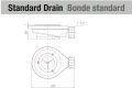 Receveur de douche caniveau extra plat, finition lisse - SENDA