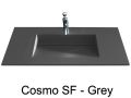 Plan vasque, 120 x 46 cm, vasque caniveau - COSMO 50