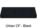 Plan double vasque, 100 x 46 cm, suspendu ou  poser, de forme rond - URBAN 35 DOUBLE