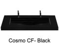 Plan double vasque, 120 x 46 cm , vasque caniveau - COSMO 85