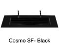 Plan double vasque, 120 x 46 cm , vasque caniveau - COSMO 85