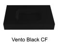 Plan vasque Design, 120 x 50 cm, suspendue ou  poser, en rsine minrale - VENTO 60