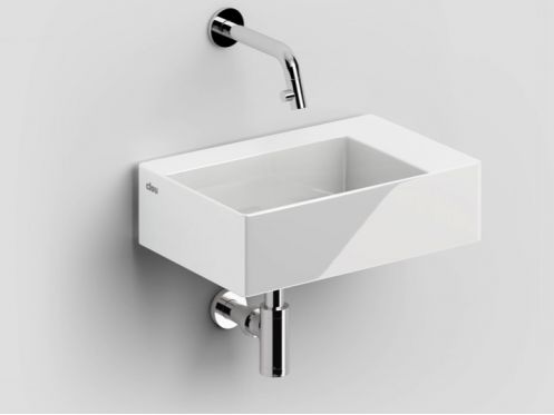 Designer håndvask, 25 x 36 cm, væghængte vandhaner - NEW FLUSH 2