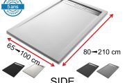 Receveur de douche caniveau extra plat - SIDE 190