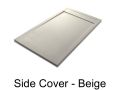 Receveur de douche caniveau avec cache siphon en rsine - COVER 120