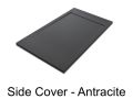 Receveur de douche caniveau avec cache siphon en rsine - COVER 120