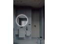 Miroir rond, rtro clair, lumire blanche, double capteur : anti-bue et ON/OFF - SINTRA