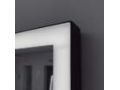 Rechthoekige spiegel, frontverlichting, instelbare LED-kleur - LEIRIA