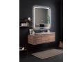 Miroir rectangle, coin arrondi, clairage en faade - PORTALEGRE