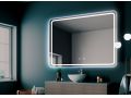Miroir rectangle, coin arrondi, clairage en faade - PORTALEGRE